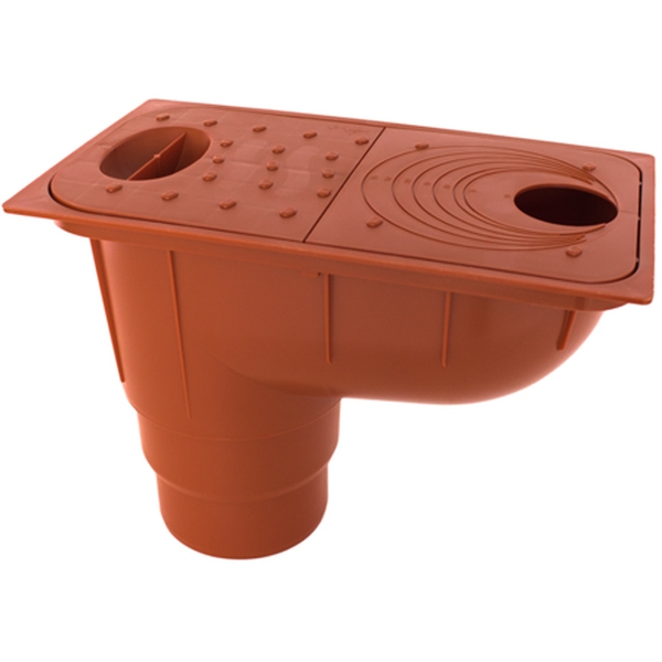 Трап уличный Ecoteck (терракот)