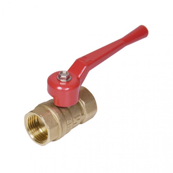 Кран шаровой латунь 11б27п1 Ду 50 Ру16 ВР/НР рычаг