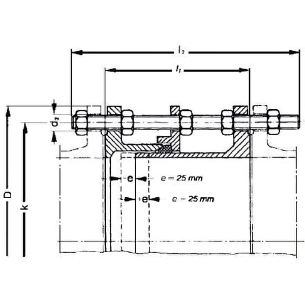 Демонтажная вставка ВЧШГ 300, Ру10