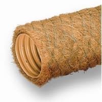 Трубы ПВХ для дренажа с фильтром из кокосового волокна